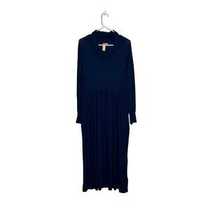 Anthropologie Dolan cowl neck long sleeve ribbed jersey knit long‎ sleeve dress